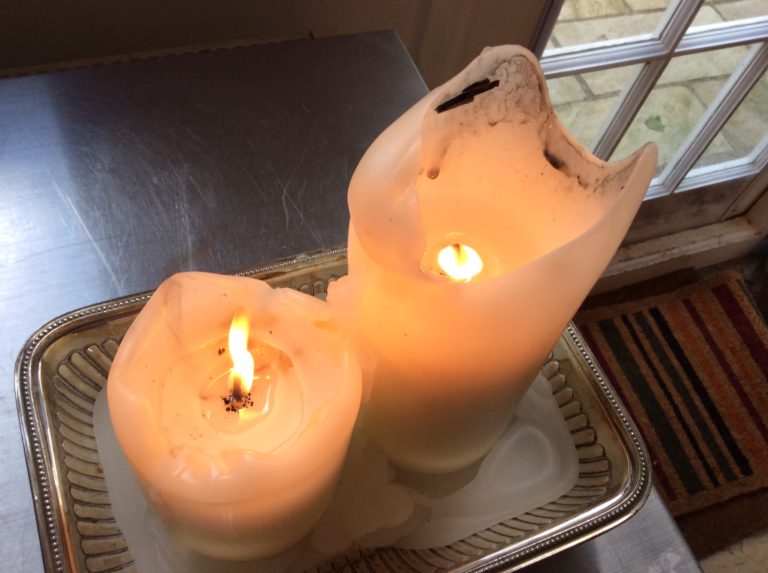 How to burn candles… Candles on the  Blog