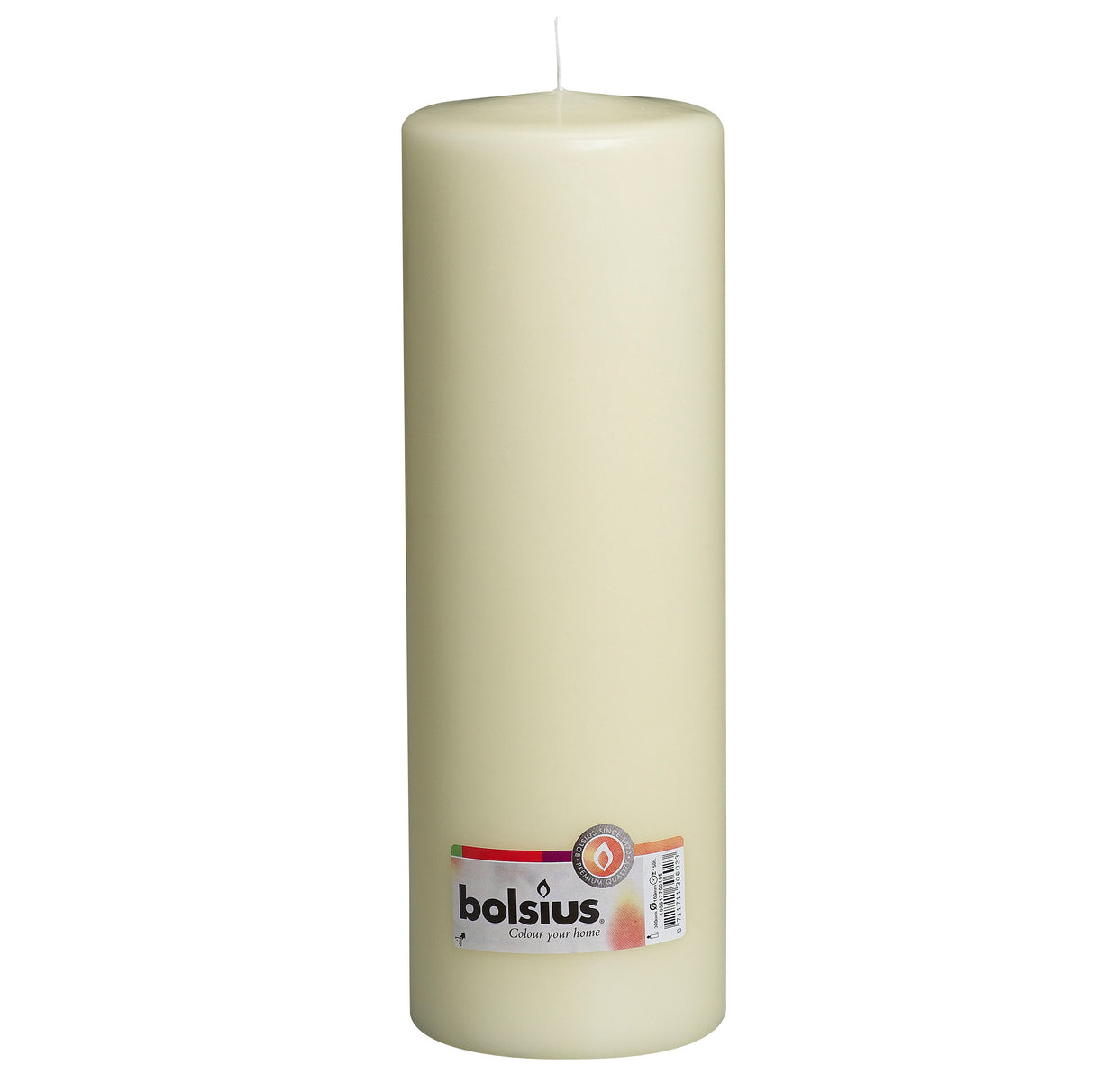 Ivory Pillar Candles