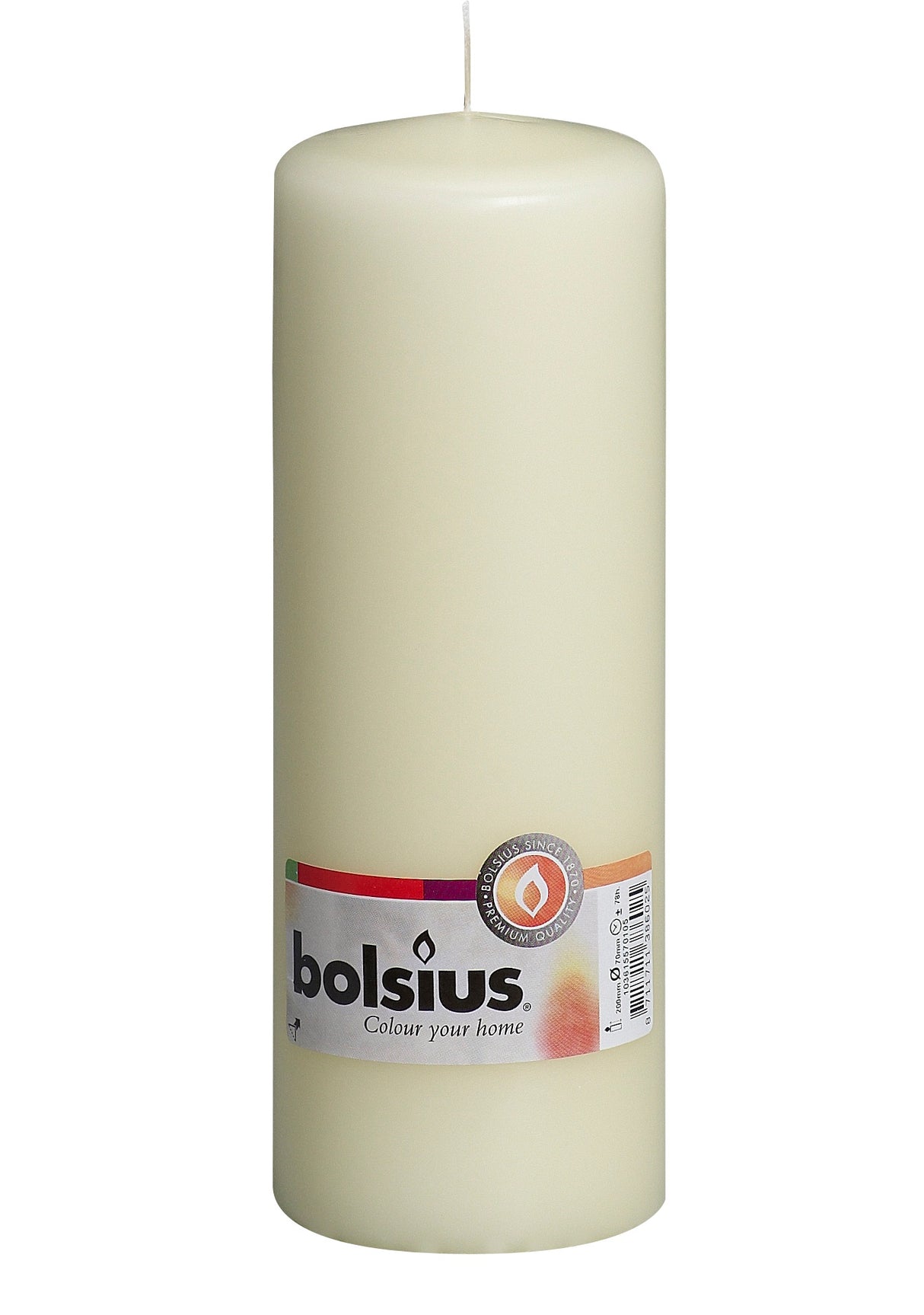 Ivory Pillar Candles