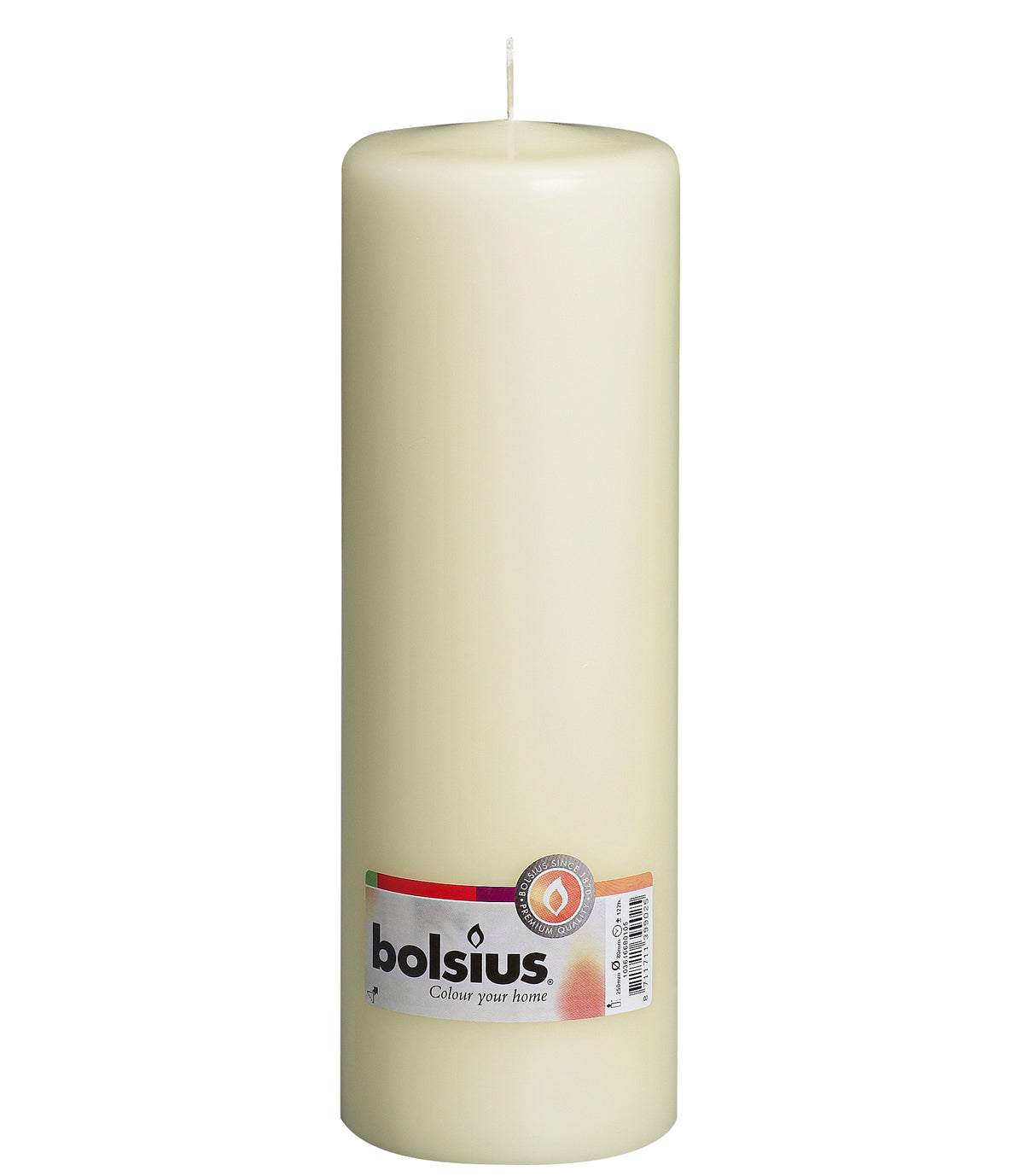 Ivory Pillar Candles