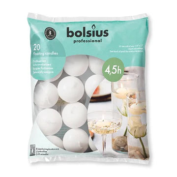 Ivory/White Floating Candles