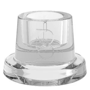Glass Table Dinner Candle Holder Single