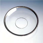 Candle Drip Ring with Silver Rim