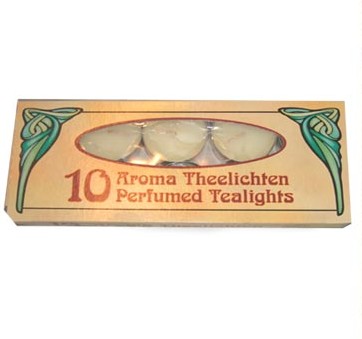 Pack of 10 Vanilla Scented T Lights