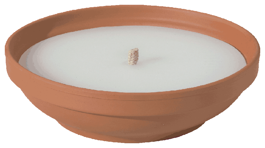 Terracotta Wax Bowl