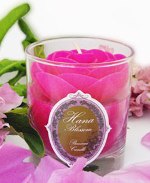Hana Blossom Candle In Glass - Moke Scent
