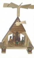 Wooden Christmas Pyramid Small