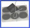 Pack of 6 Black Scented Opium T Lights Thumbnail