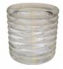 Ribbed Clear Glass T Light Candle Holder  Thumbnail