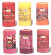 More Colony Scented Pillar Candles
