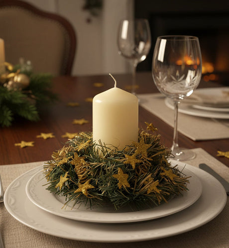 Flower Candle Rings