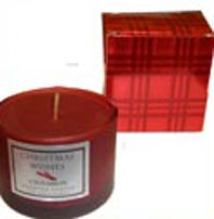 Candles with Christmas Scents