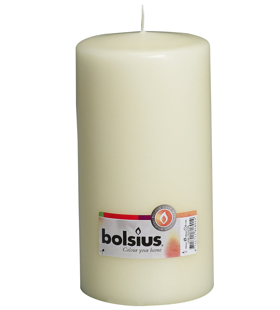 Ivory Pillar Candles