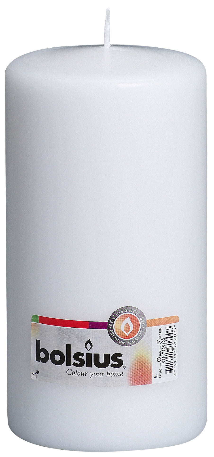 White Pillar Candles