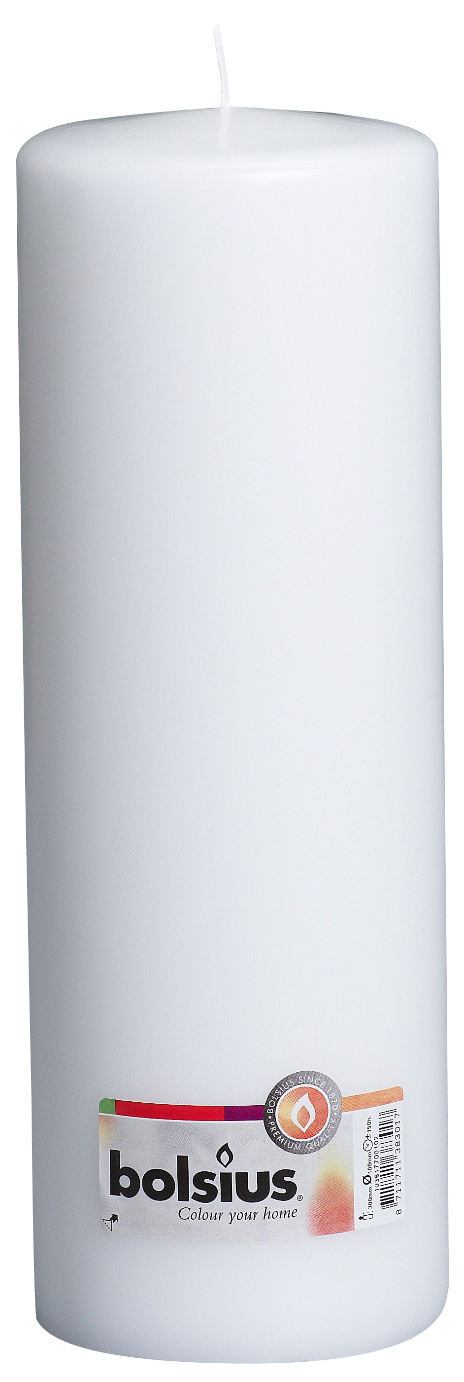 White Pillar Candles