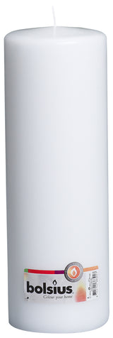 White Pillar Candles