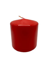 Red Pillar Candles