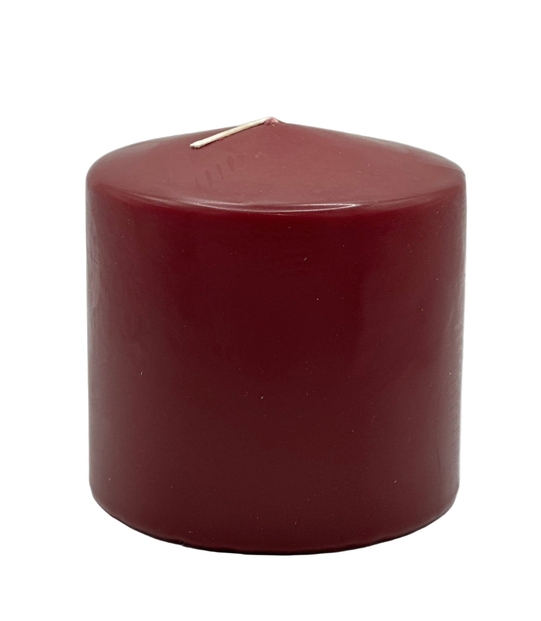 Wine Red Pillar Candles