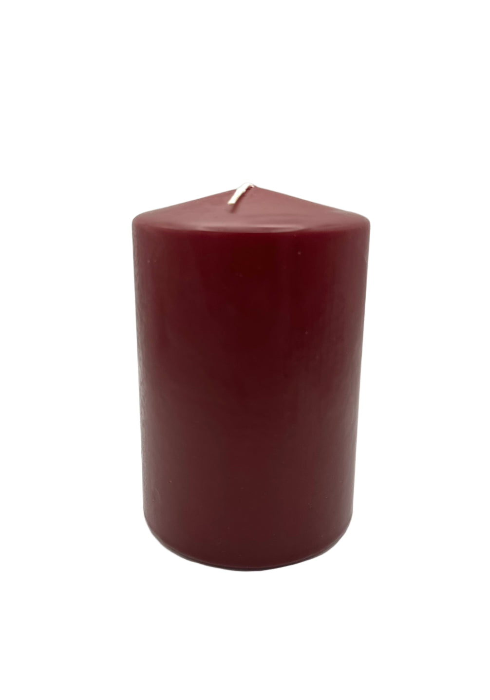 Wine Red Pillar Candles