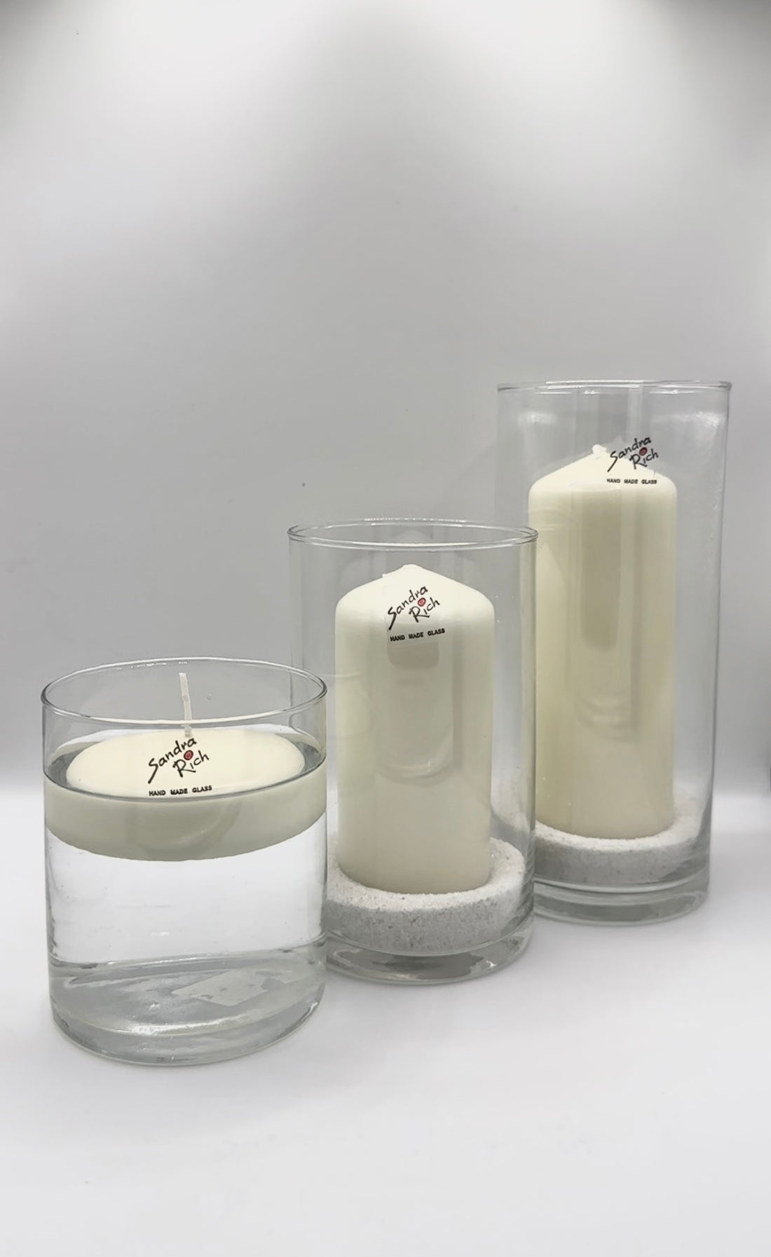 Cylindrical Vases/holders (Diameter 9 cm)