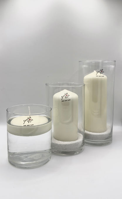 Cylindrical Vases/holders (Diameter 9 cm)