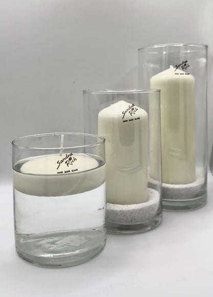 Cylindrical Vases/holders (Diameter 9 cm)