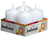 White Pillar Candles