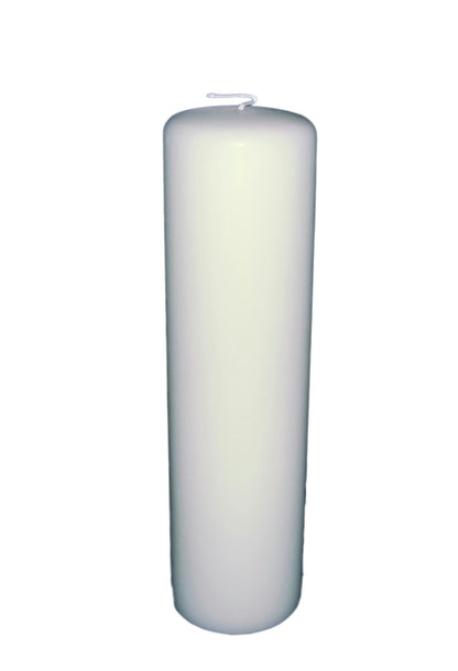 Bulk Discount Ivory Pillar Candles