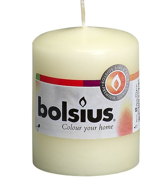 Bulk Discount Ivory Pillar Candles