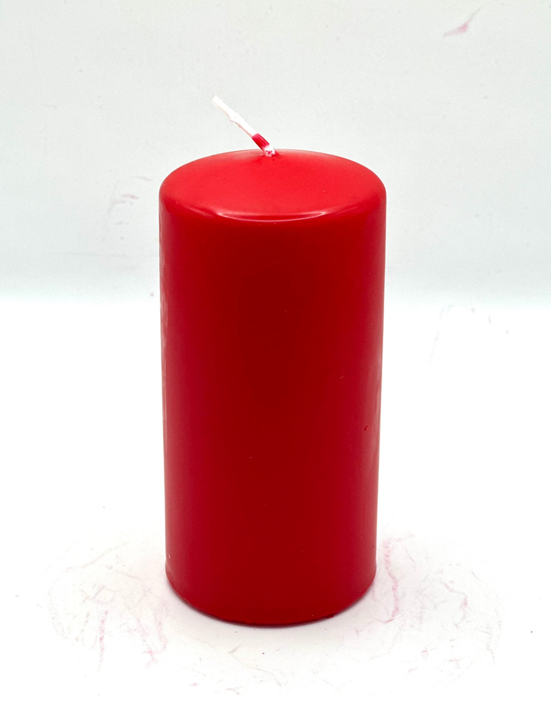 Red Pillar Candles