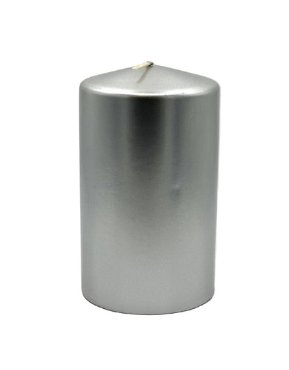 Gold & Silver  Pillar Candles