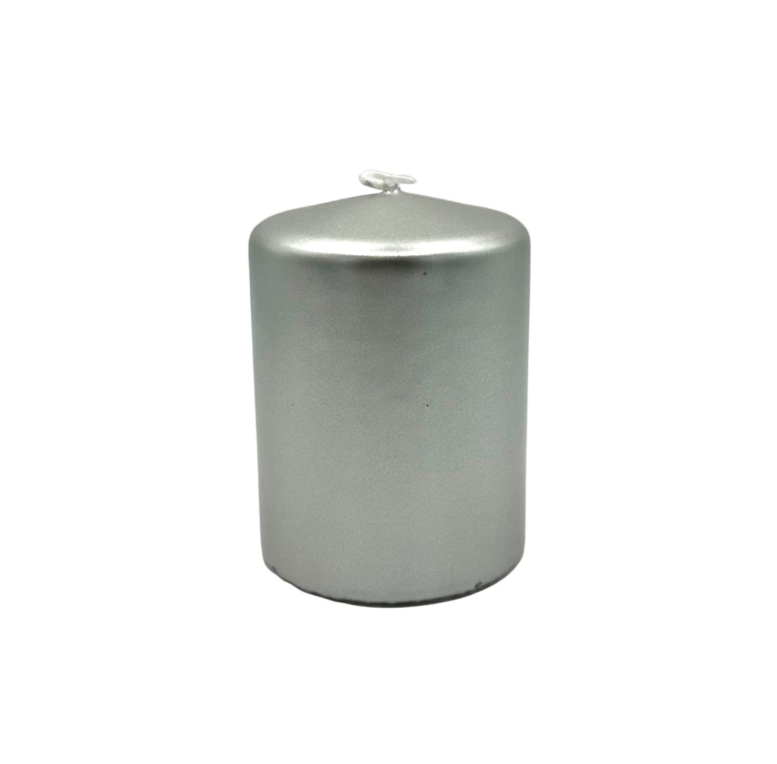 Gold & Silver  Pillar Candles