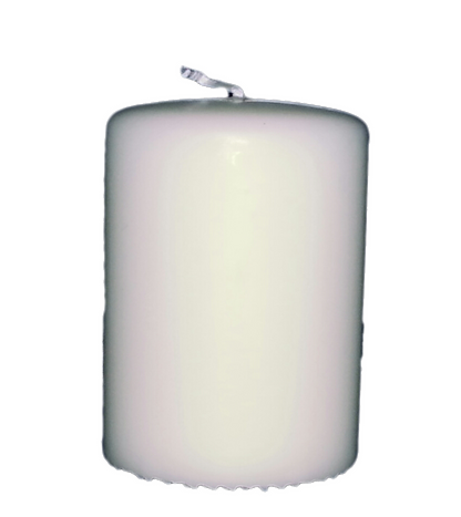 Ivory Pillar Candles