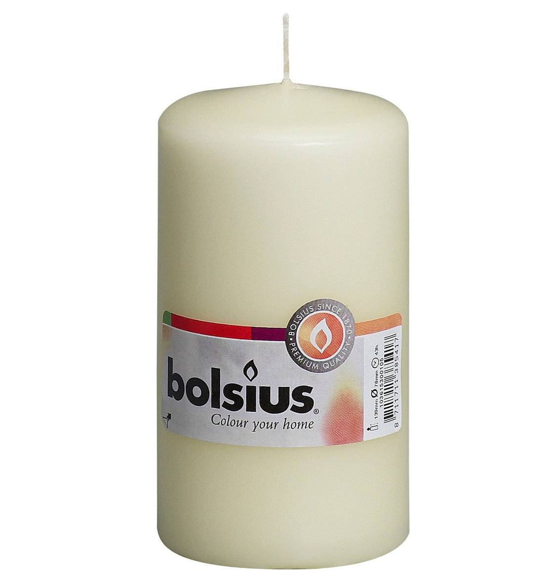 Ivory Pillar Candles