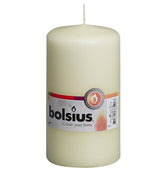Ivory Pillar Candles