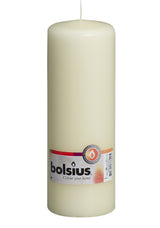 Ivory Pillar Candles