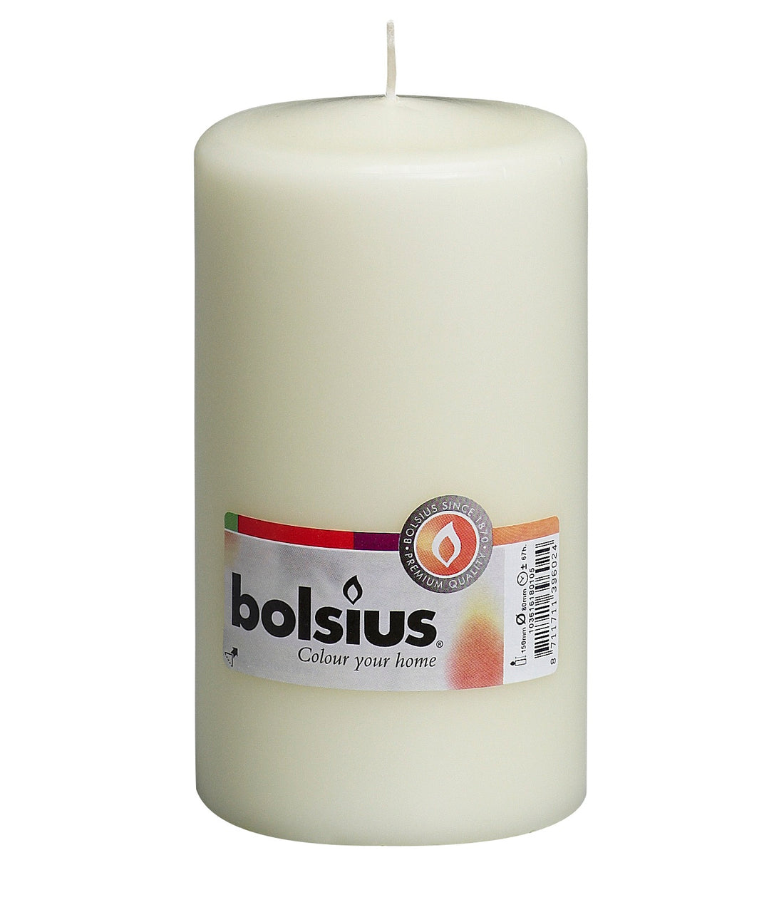 Bulk Discount Ivory Pillar Candles