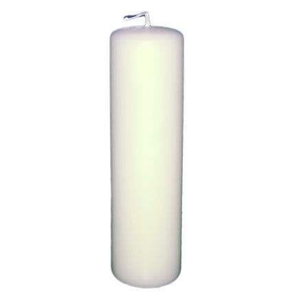 Ivory Pillar Candles