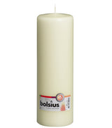 Ivory Pillar Candles