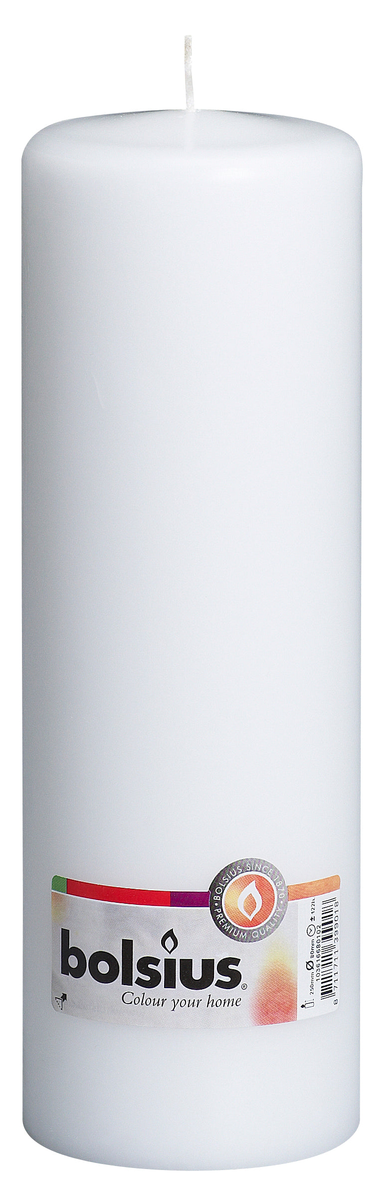 White Pillar Candles