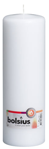 White Pillar Candles