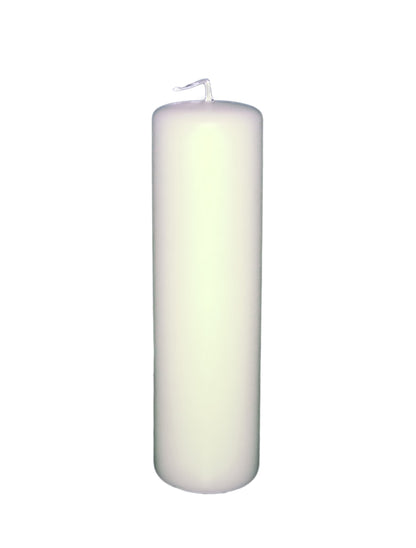 Ivory Pillar Candles