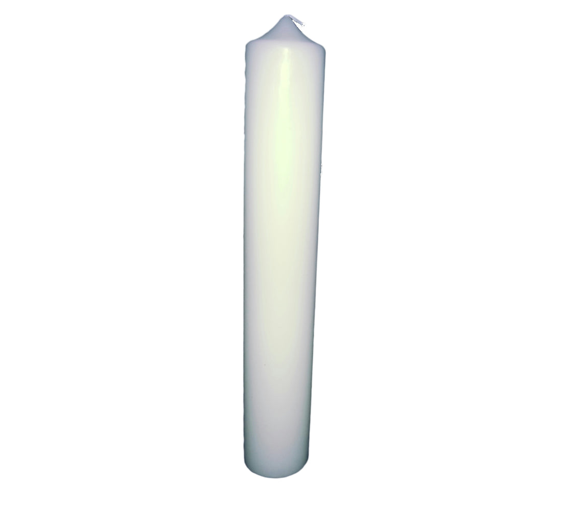 Ivory Pillar Candles