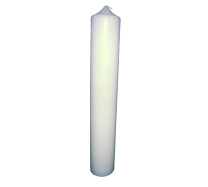 Ivory Pillar Candles