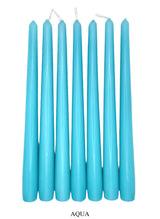 Aqua Dinner Candle 10" (Single/Case 100)