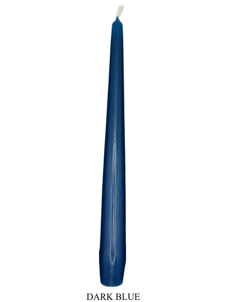 Dark Blue Dinner Candle 23cm high (Single/Box 50/Case 100)