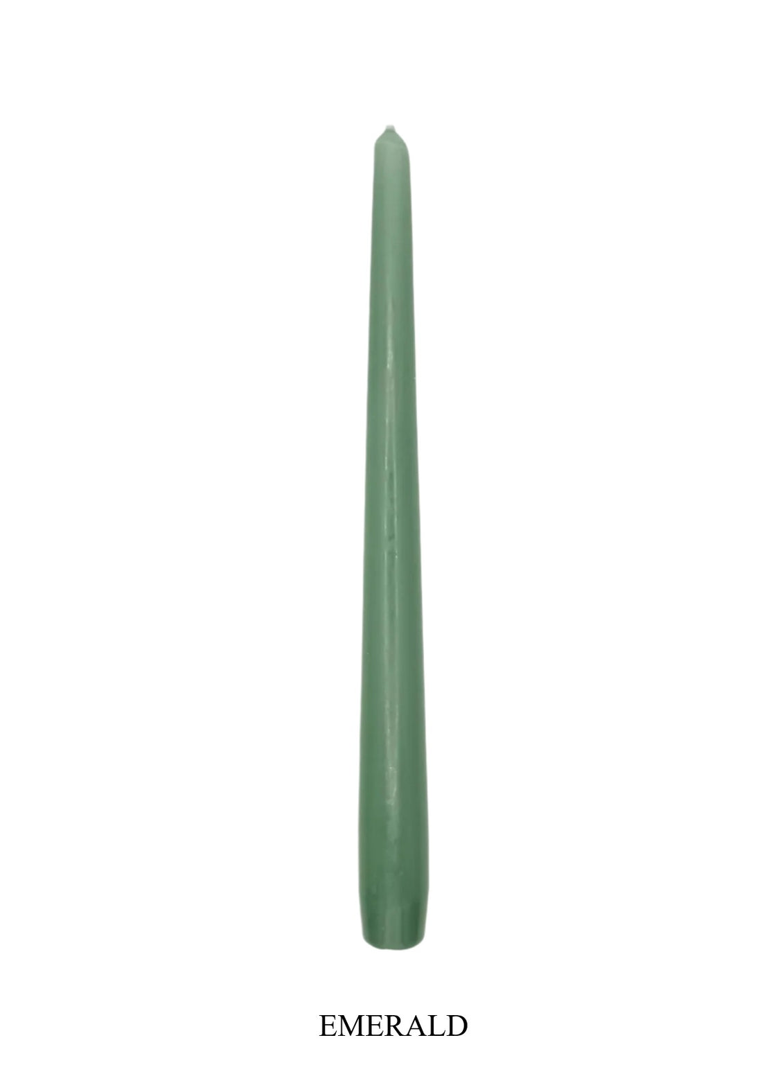 Emerald Dinner Candle 10" (Single/Case 100)
