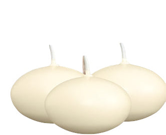 Ivory/White Floating Candles