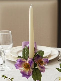 Lavender Magnolia Candle Ring