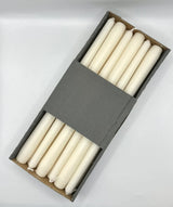 Dinner Candle 30 cm high in Ivory/Red/White (pack of 12 candles)